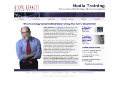 Mediamentor.com(Media training) Screenshot
