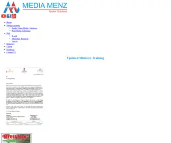 Mediamenz.com(Media Menz) Screenshot