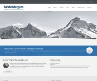 Mediamergers.co.uk(Media Mergers) Screenshot