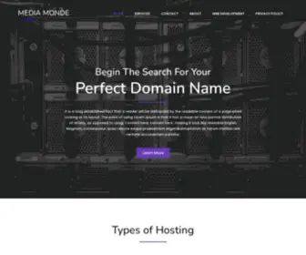 Mediamonde-Studios.net(MEDIA MONDE) Screenshot