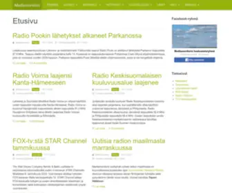 Mediamonitori.fi(Etusivu) Screenshot