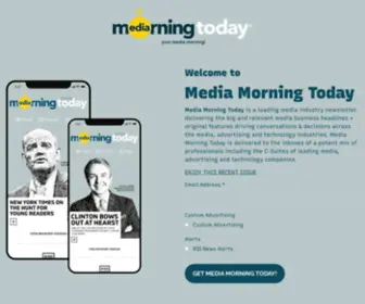 Mediamorningtoday.com(Media Morning Today) Screenshot