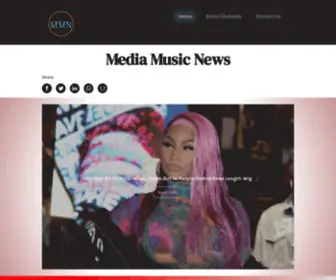 Mediamusicnews.com(Media Music News) Screenshot