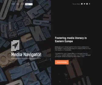 Medianavigator.org(Media Navigator) Screenshot