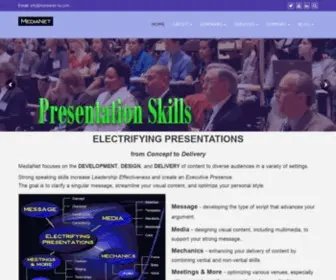 Medianet-NY.com(A Presentation Skills Company) Screenshot