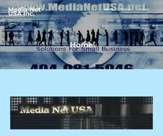 Medianetusa.us(Solutions For Small Business) Screenshot