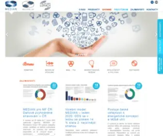 Median.eu(MEDIAN, s.r.o. | Výzkum trhu, médií a veřejného mínění & vývoj software) Screenshot