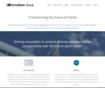 Medianewsgroup.com(MediaNews Group) Screenshot