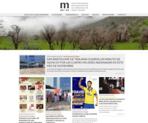 Medianias.org(Mancomunidad) Screenshot
