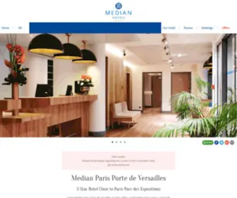 Medianparisportedeversailles.com(Median Paris Porte de Versailles) Screenshot