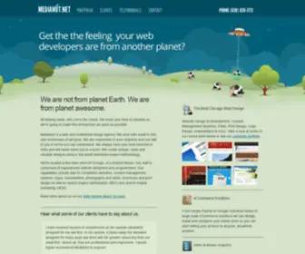 Medianut.net(The Best Chicago Web Design) Screenshot