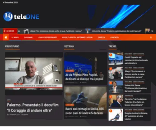 Mediaoneonline.it(Tele One) Screenshot