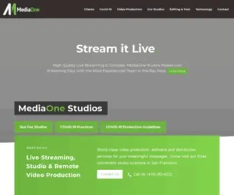 Mediaonestudios.com(MediaOne Studios) Screenshot