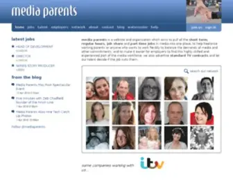Mediaparents.co.uk(Flexible TV jobs) Screenshot