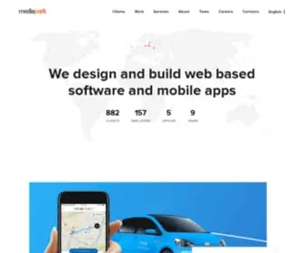 Mediapark.com(We design and build digital) Screenshot