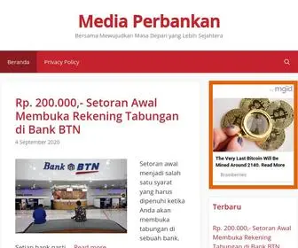 Mediaperbankan.com(Media Perbankan) Screenshot