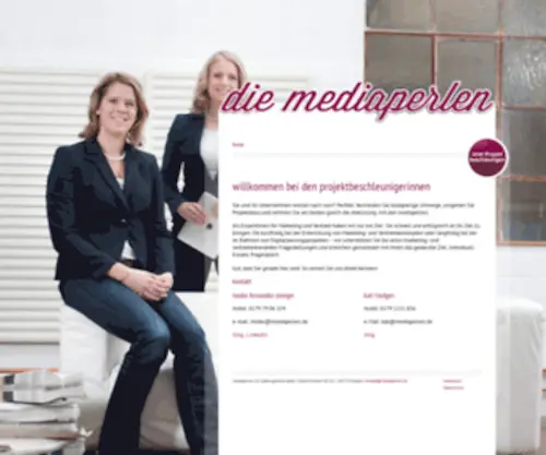 Mediaperlen.de(Die mediaperlen) Screenshot