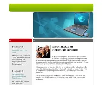 Mediapgroup.com(Bienvenido a MPG Media Promotions Group) Screenshot