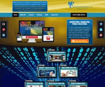 Mediaplanconsult.com(Media planning consultants) Screenshot