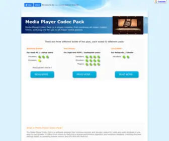 MediaplayercodecPack.com(Media Player Codec Pack) Screenshot