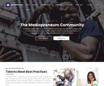 Mediapreneurs.org(The Mediapreneurs Community) Screenshot