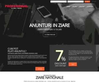 Mediapress.ro(Publica anunturi in ziare) Screenshot