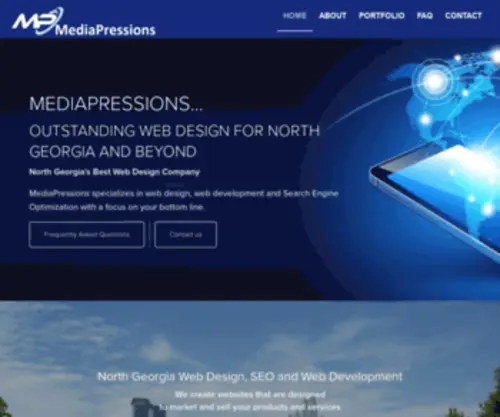 Mediapressions.com(Expert Web Design) Screenshot