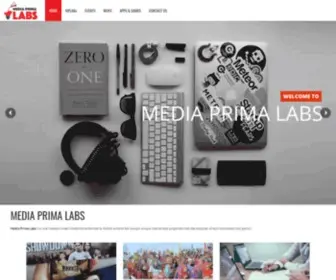 Mediaprimalabs.com(Rev Media) Screenshot