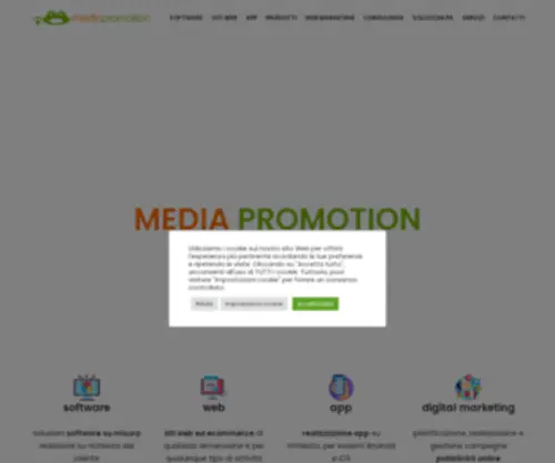 Mediapromotion.it(Software house MEDIA PROMOTION SRL) Screenshot