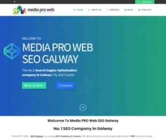 Mediaproweb.ie(SEO Galway) Screenshot