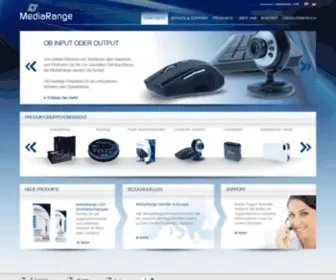 Mediarange.de(Startseite) Screenshot