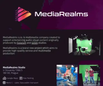 Mediarealms.cz(MediaRealms s.r.o) Screenshot