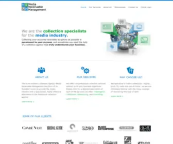Mediareceivablemanagement.com(Media Receivable Management) Screenshot