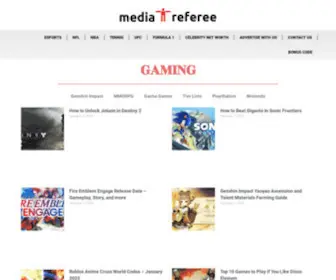 Mediareferee.com(Media Referee) Screenshot