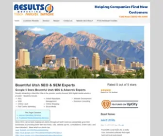 Mediaresultsmarketing.com(Results Marketing) Screenshot