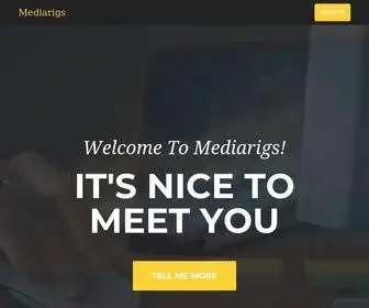 Mediarigs.com(Website Development) Screenshot