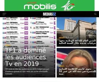 Medias-DZ.com(Le média des médias algériens presse tv et radio) Screenshot