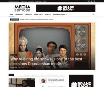 Mediasamosa.com(Media Samosa) Screenshot