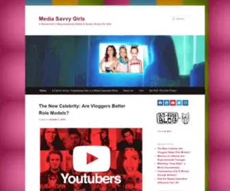 Mediasavvygirls.com(Media Savvy Girls) Screenshot