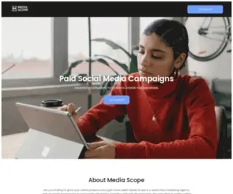 Mediascope.agency(Media Scope) Screenshot