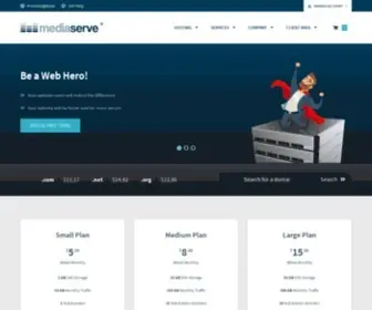 Mediaserve.com(MediaServe Inc) Screenshot