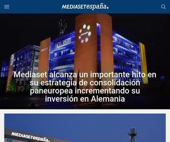 Mediaset.es(Mediaset) Screenshot