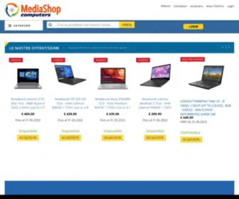 Mediashopcomputers.it(mediashopcomputers) Screenshot