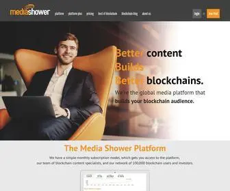 Mediashower.com(Award-winning media company) Screenshot