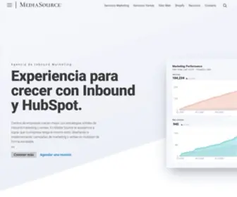 Mediasource.mx(Agencia de Inbound Marketing en M) Screenshot