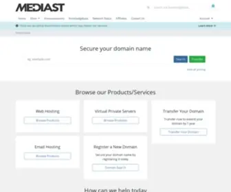 Mediast.com(Portal Home) Screenshot