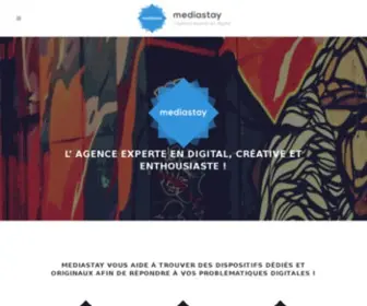Mediastay.com(L'agence experte en digital) Screenshot