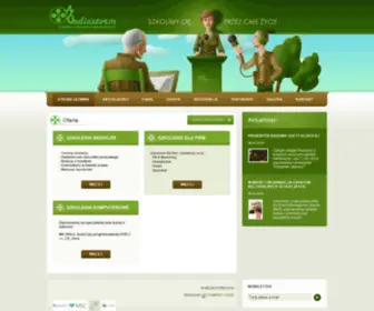 Mediastorm.edu.pl(كسارات) Screenshot