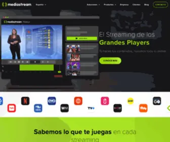 Mediastream.cl(El streaming de los grandes players) Screenshot