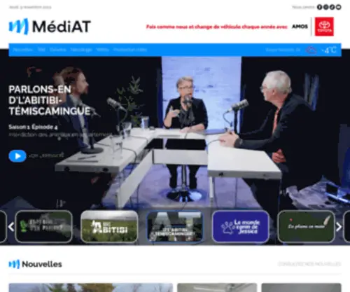 Mediat.ca(MédiAT) Screenshot